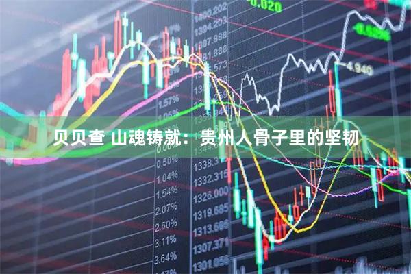 贝贝查 山魂铸就：贵州人骨子里的坚韧