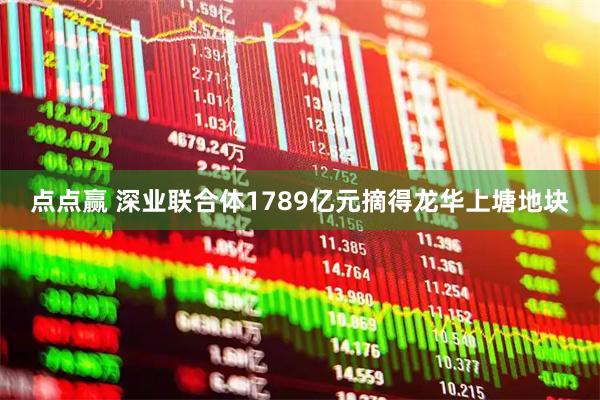 点点赢 深业联合体1789亿元摘得龙华上塘地块